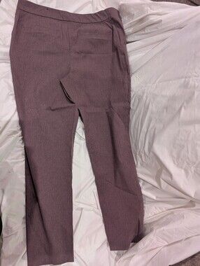 Maurice's Slim Ponte Knit Pants in Dusty Plum 18W *Like New